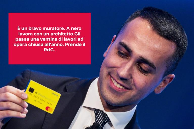 Napoli, i post sui lavoratori in nero con il reddito di cittadinanza: «L’80% delle richieste arriva da questa utenza»