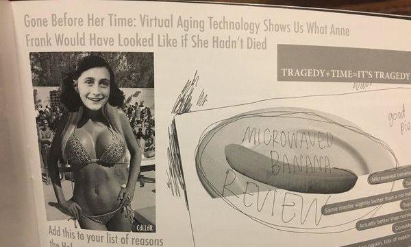Anna Frank in bikini, Harvard Lampoon