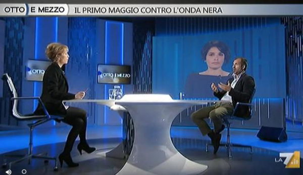 Berizzi: «Salvini ha sdoganato un lessico fascista che ha portato allo striscione di Piazzale Loreto»