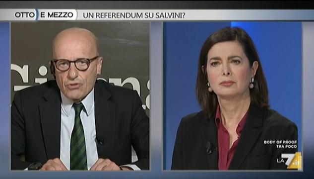 Boldrini gela Sallusti