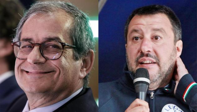 Debito Pubblico, Giovanni Tria smentisce Salvini sul deficit