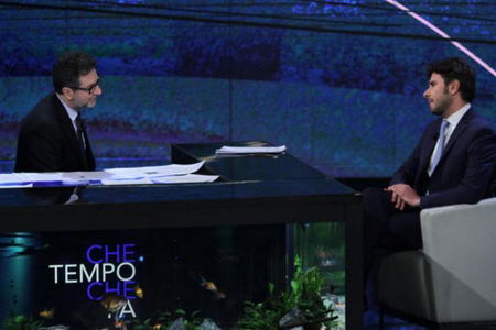 La frattura di oggi nel governo è Fabio Fazio: ora Di Battista lo difende article-post