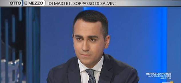 Di Maio a Otto e Mezzo: «Noi siamo l’argine alle idee strampalate della Lega» article-post