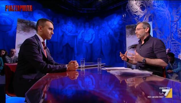 Di Maio a Piazza Pulita