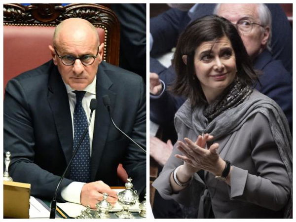 Il deputato di Fratelli d’Italia ai suoi: «Non offendete Boldrini, è un’avversaria coerente»