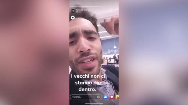 Il social media manager del Pd si sfoga: «L’avevo detto che il Chiampa era vecchio» | VIDEO