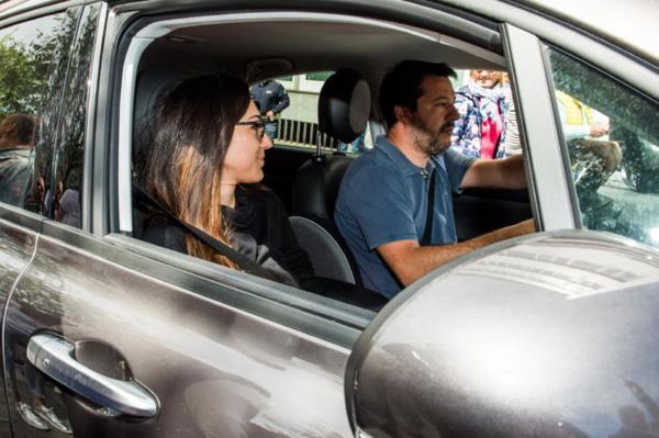 Salvini smentisce la fine della sua relazione con Francesca Verdini