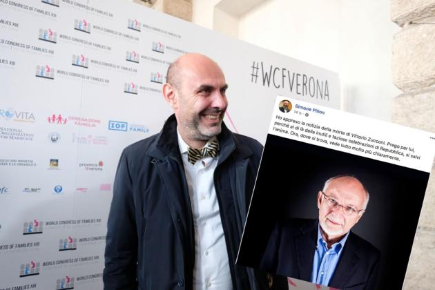 Pillon commenta la morte di Zucconi: «Prego perché si salvi l’anima» article-post