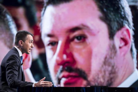 Di Maio: «Salvini è prepotente e arrogante come Renzi» article-post