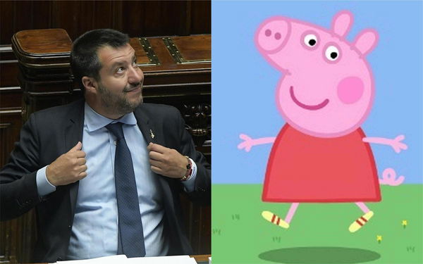 Salvini: «I telegiornali? Sono come Peppa Pig»