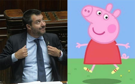 Salvini: «I telegiornali? Sono come Peppa Pig» article-post