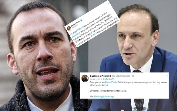 Sea Watch, i sottosegretari agli Esteri litigano su Twitter per decidere se sia più parac**o Salvini o il M5S