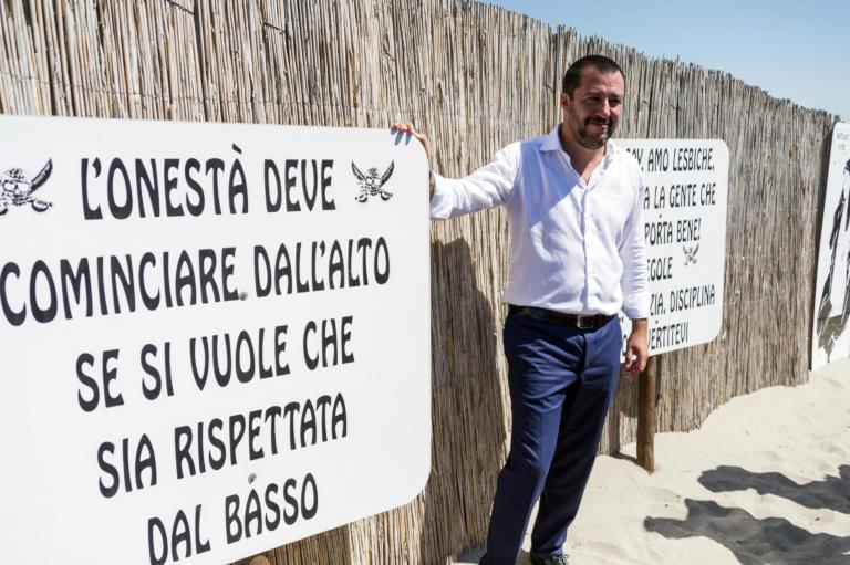Salvini su Mussolini: «Negare opere, bonifiche e grandi stazioni è negare un fatto storico»