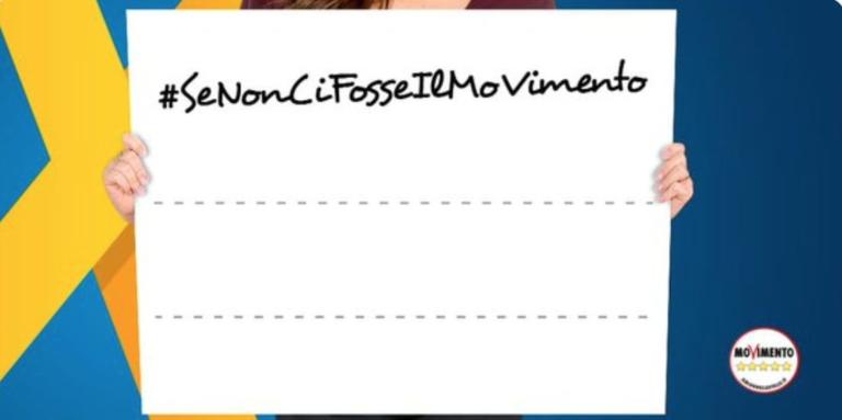 L’ennesimo autogol del M5S: invita i followers a scrivere #SeNonCiFosseIlMovimento