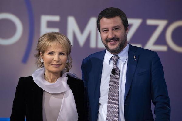 Matteo Salvini da Lilli Gruber: «Mi sarei aspettata un mazzo di fiori»