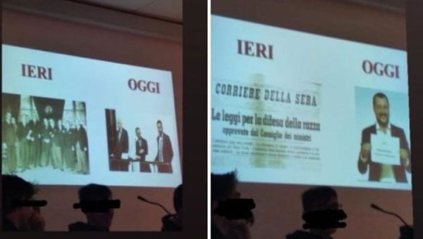 Il caso della professoressa di Palermo: si può essere sospesi per questa slide?