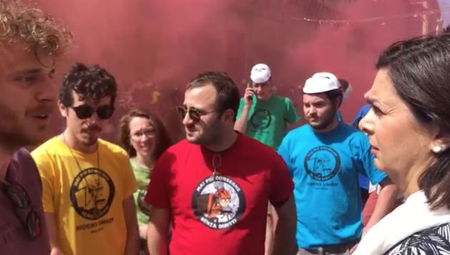 Primo Maggio, i riders parlano con Boldrini: «Ci sentiamo traditi da Di Maio» | VIDEO article-post