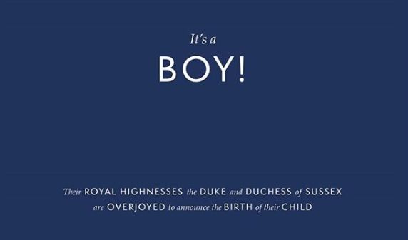 È nato il Royal Baby, il primo afroamericano della famiglia reale inglese