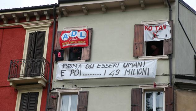 striscioni Salvini