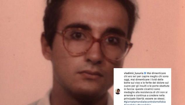 Giornata Mondiale contro la Omotransfobia, Vladimir Luxuria posta una sua foto: «Mai dimenticare chi ero»