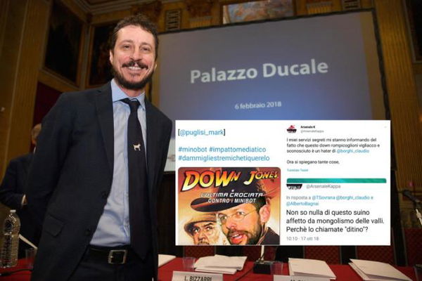 Arsenale K ancora contro Puglisi: «Down Jones». La replica di Luca Bizzarri