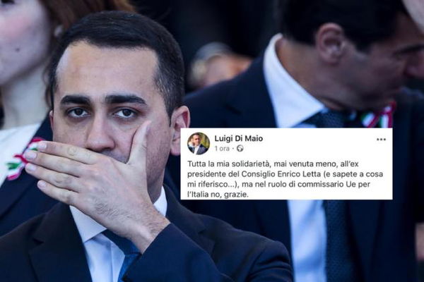 La gaffe di Luigi Di Maio sul ‘Caso Letta’: non distingue le cariche dell’Unione Europea