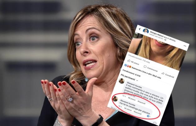 Il commento sessista contro Giorgia Meloni da parte del consigliere PD article-post
