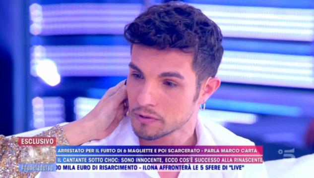 Marco Carta innocente