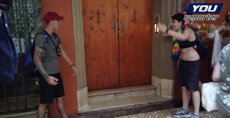 La «coraggiosa» contestazione del ragazzo di destra al Pride di Bologna | VIDEO article-post