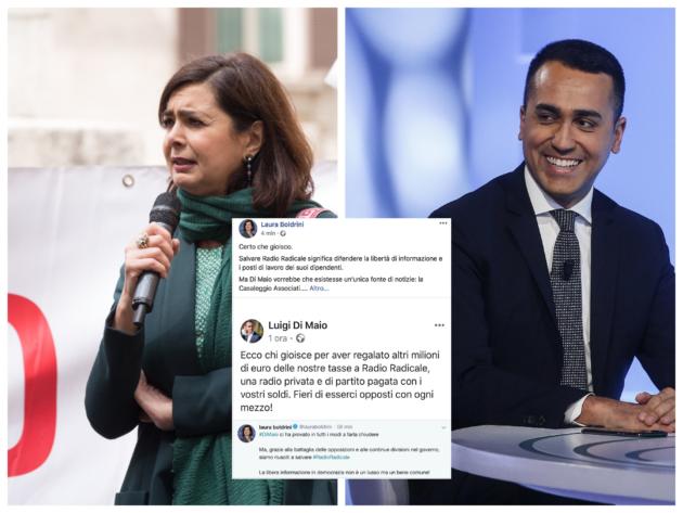 Radio Radicale, Boldrini blasta Di Maio che l’aveva criticata per l’esultanza: «L’unico posto che vuole difendere è il suo» article-post