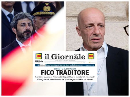 Sallusti su Fico che dedica il 2 giugno ai rom: «Comunista frustrato in cerca di pubblicità» article-post