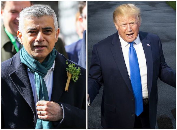 Donald Trump ha detto che Sadiq Khan è un «perdente»