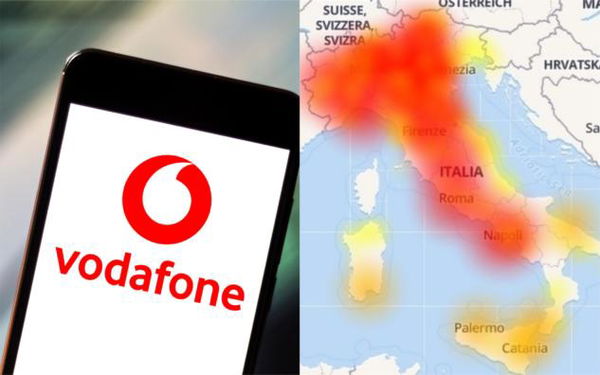 #VodafoneDown in tutta Italia, problemi risolti nel tardo pomeriggio