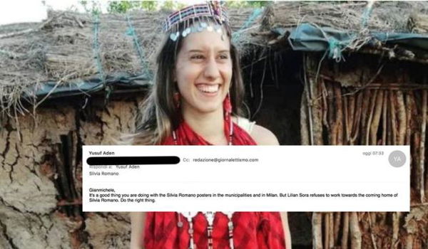 Silvia Romano, Yusuf Aden ha scritto anche alla redazione di Giornalettismo