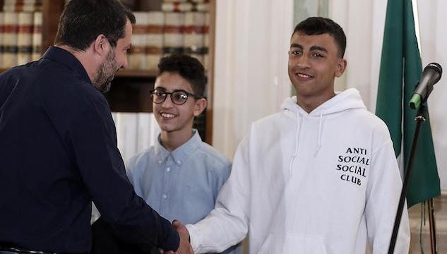 Matteo Salvini ha fatto la richiesta per la cittadinanza di Adam e Rami