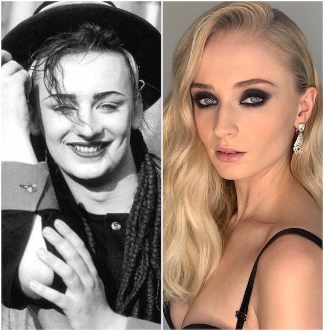 Sophie Turner volto di Boy George nel biopic: «Ci sto alla grande»