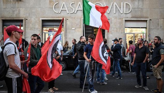 sgombero Casapound