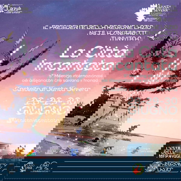 La città incantata -Castello di Santa Severa: i disegnatori che salvano il mondo