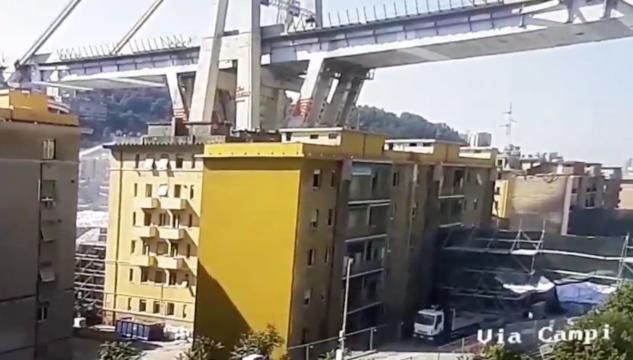demolizione Ponte Morandi