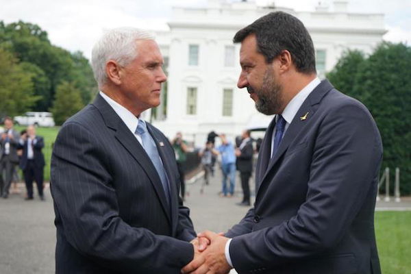 Matteo Salvini e l’ordine dagli Usa: «Completate il Tap ad ogni costo»
