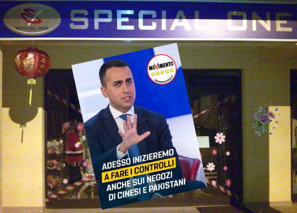 Di Maio insegue Salvini anche sui negozi cinesi e pakistani (e si prende le critiche dei parlamentari M5S)