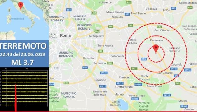 terremoto a Roma