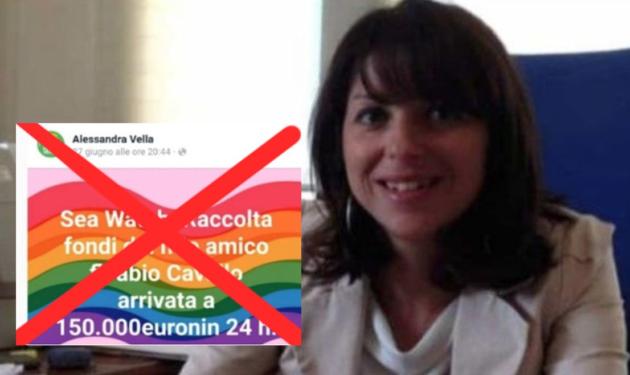 Alessandra Vella denuncerà chi ha diffuso lo screenshot di un falso post di sostegno alla Sea Watch article-post