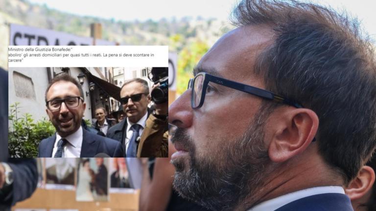 Alfonso Bonafede non ha mai detto di voler abolire gli arresti domiciliari