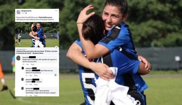 La squadra femminile AtalantaMozzanica si scioglie: «Meglio dare il massimo ai ragazzi, le donne facciano altro»