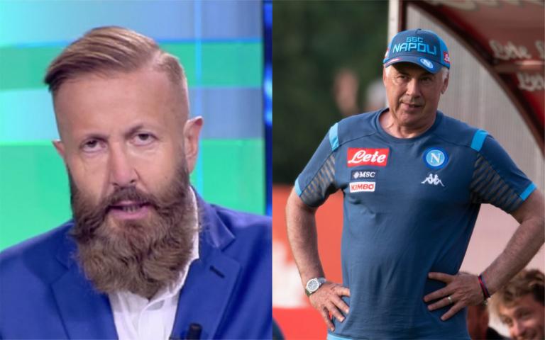 Paolo Bargiggia se la prende con il Napoli per aver scelto un «allenatore a fine carriera» come Ancelotti