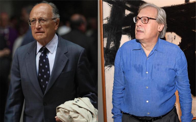 Sgarbi e il ‘ricordo’ di Borrelli: «Pensava di  essere il capo di Stato di un Paese non democratico»