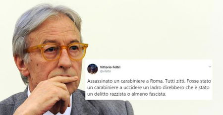 Tutti parlano del carabiniere ucciso a Roma, ma per Vittorio Feltri non è così article-post