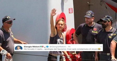 Giorgia Meloni ‘accusa’ Carola Rackete di apologia di fascismo article-post