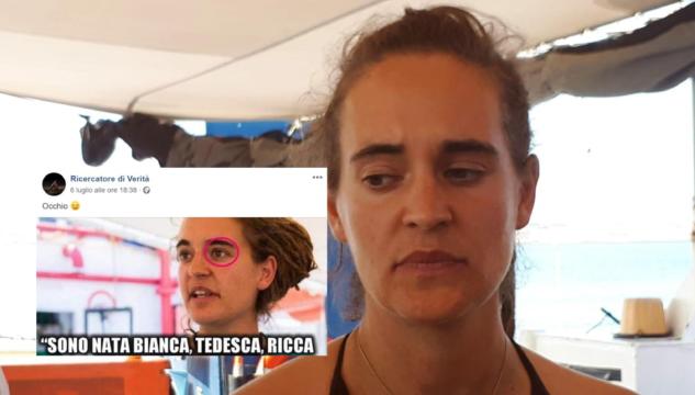 Carola Rackete rettiliana